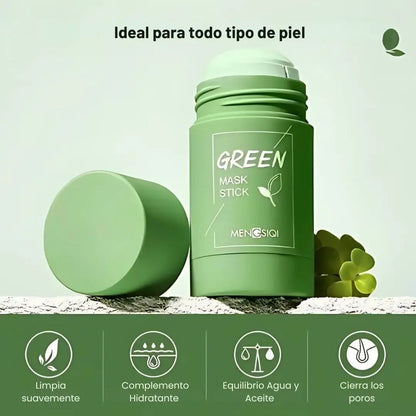 Mascarilla de Té Verde Natural Green Glow Mask