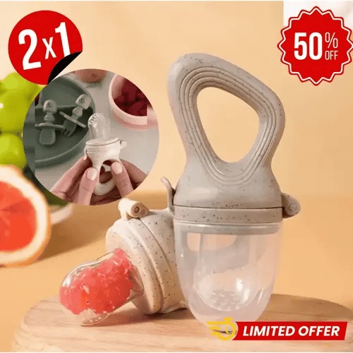 2x1 Mordedor de silicona para alimentos