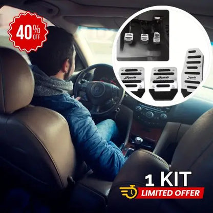 Pedales SecureStep Premium – Instalación fácil, agarre total