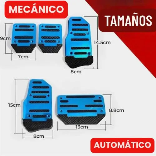 Pedales SecureStep Premium – Instalación fácil, agarre total