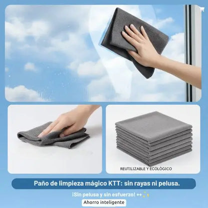 Limpieza Premium de Microfibra KTT – Pack 5