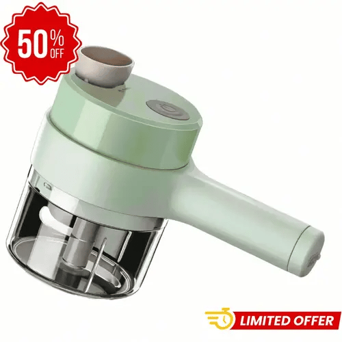 ChefFácil 4 en 1 - El gadget que corta, mezcla y más en segundos