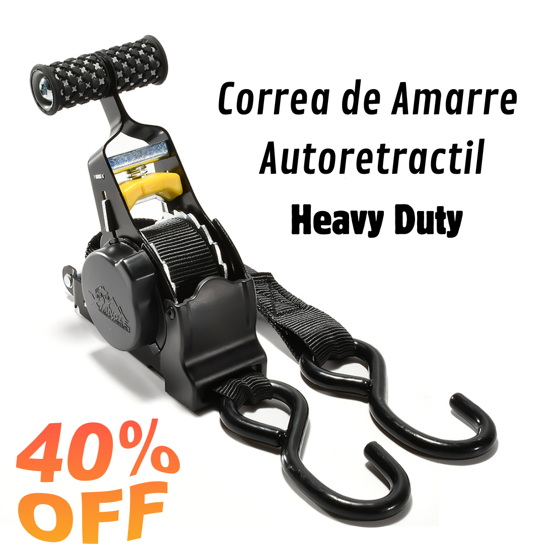 Correa de Amarre Autoretractil Heavy Duty