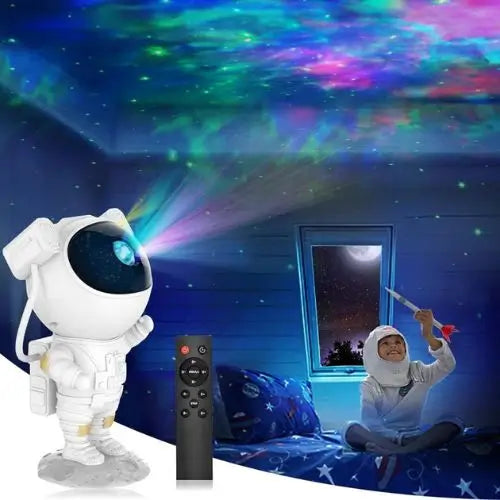 Nebulosa Decorativa Proyector Astronauta LED