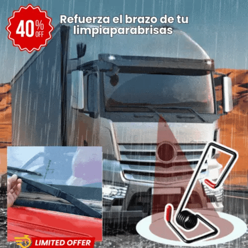 Reforzadores para Plumillas de Parabrisas Claridad Total