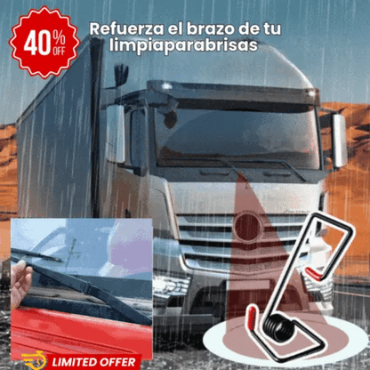 Reforzadores para Plumillas de Parabrisas Claridad Total