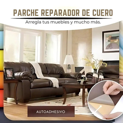 2x1 Rollo De Láminas De Cuero Autoadhesivas