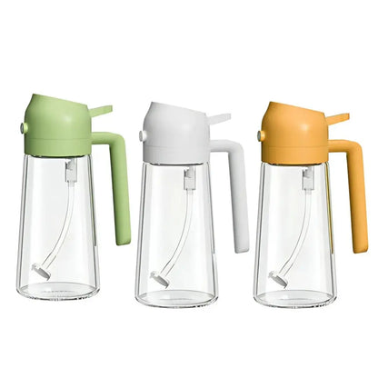 2x1 Pulverizador y Dispensador de Aceite 2 en 1