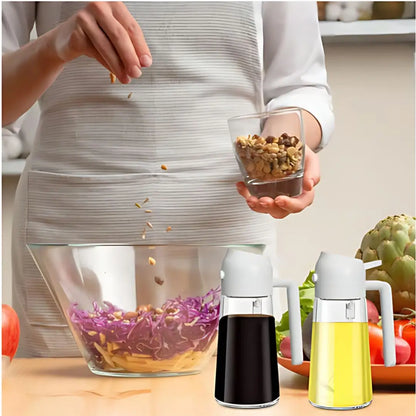 2x1 Pulverizador y Dispensador de Aceite 2 en 1