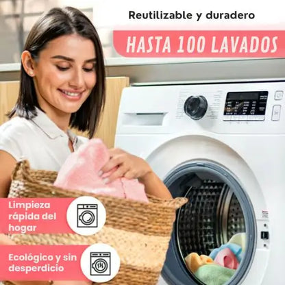 Paños de limpieza de microfibra en rollo (Rollo de 20), 30 x 30 cm, ultra absorbentes y reutilizables