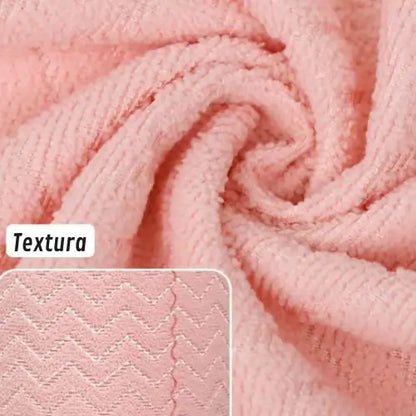 Paños de limpieza de microfibra en rollo (Rollo de 20), 30 x 30 cm, ultra absorbentes y reutilizables