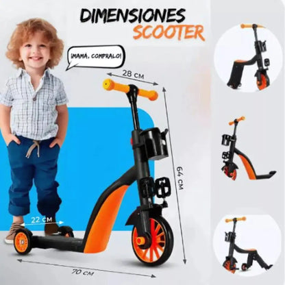 MoveMaster-Scooter 3 en 1