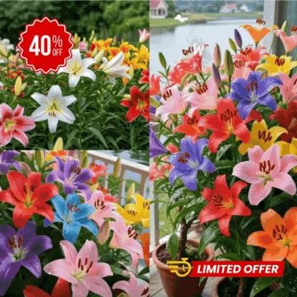 Semillas de Lirios Vibrantes - Flores Perfumadas Encantadoras