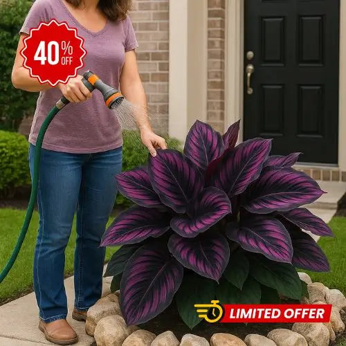 Semillas de Hosta Moradas y Negras - Colección Especial