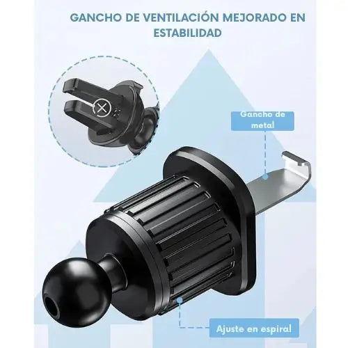 Soporte Para Carro Rejilla Gancho RT 601 Grip 360