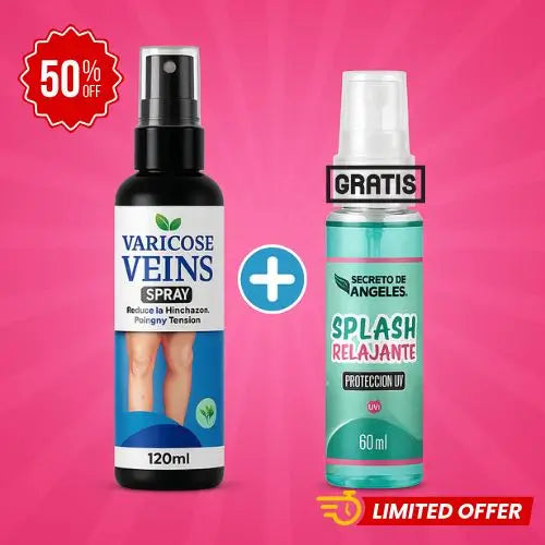 Spray Piernas Ligeras + Gratis Splash Relajante
