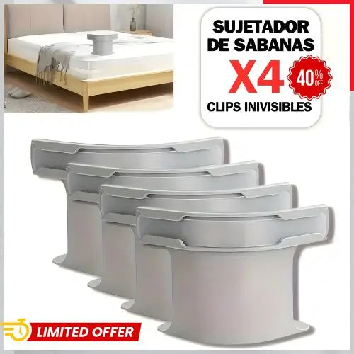 Set x4 – Clips Invisibles para Sábanas