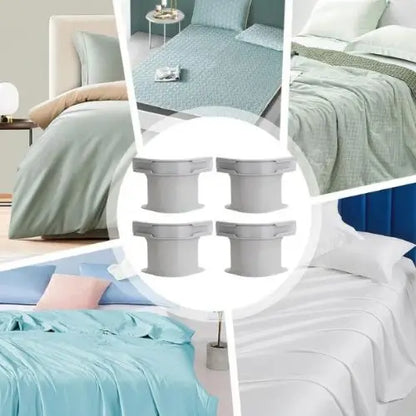 Set x4 – Clips Invisibles para Sábanas