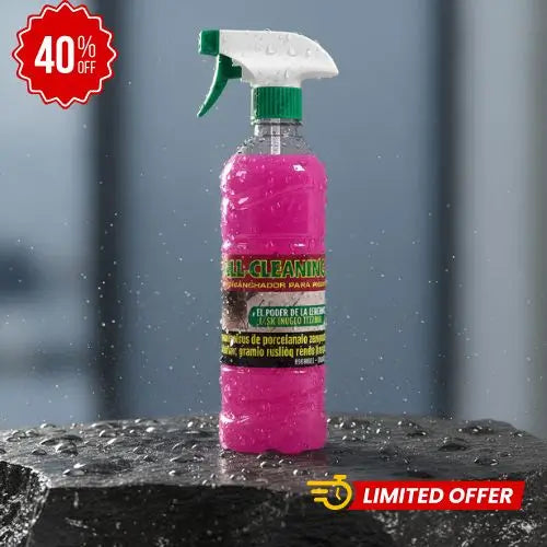 ALL CLEANING Spray Fucsia 1L | Super Limpia Pisos y Juntas
