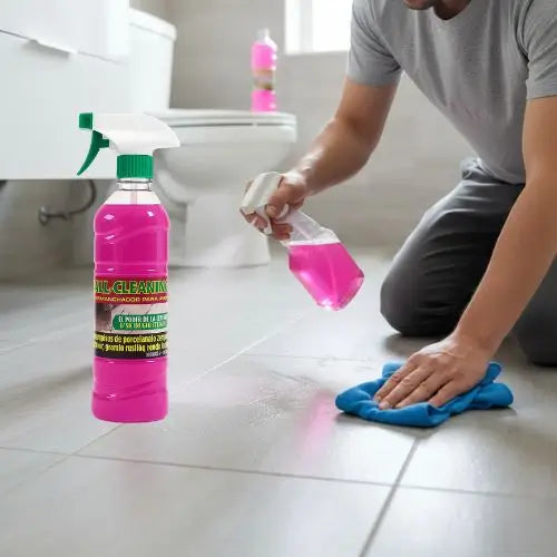 ALL CLEANING Spray Fucsia 1L | Super Limpia Pisos y Juntas