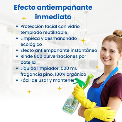 Fórmula Biotek: Limpia y Da Brillo