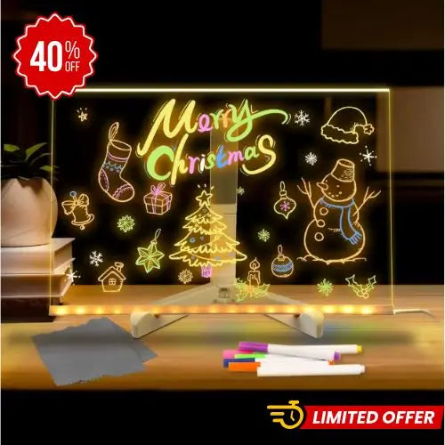 PROMO Tablero Luz Creativa LED