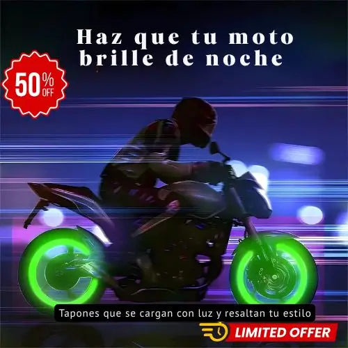 Luz Sobre Ruedas – Tapas de Válvula Fluorescentes