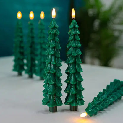 Velas LED de Árbol de Navidad - Magia Sin Llama Kit X3