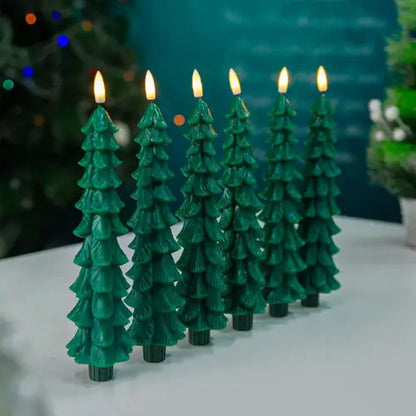 Velas LED de Árbol de Navidad - Magia Sin Llama Kit X3