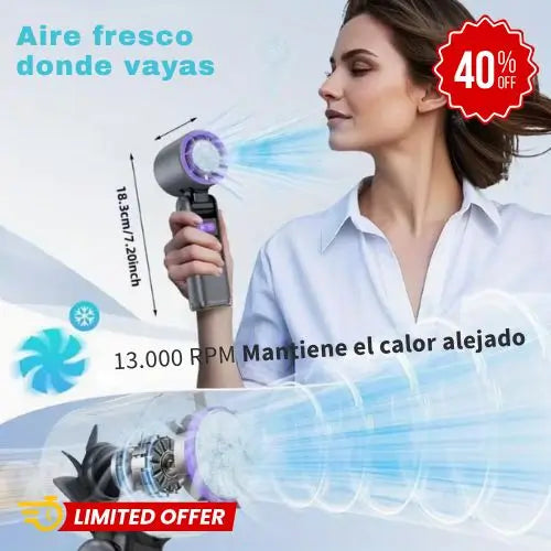 BrisaMax -Ventilador Turbo Enfriador Portable