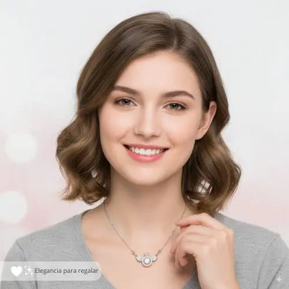 Angel Wings Necklace- Collar Brillo Celestial