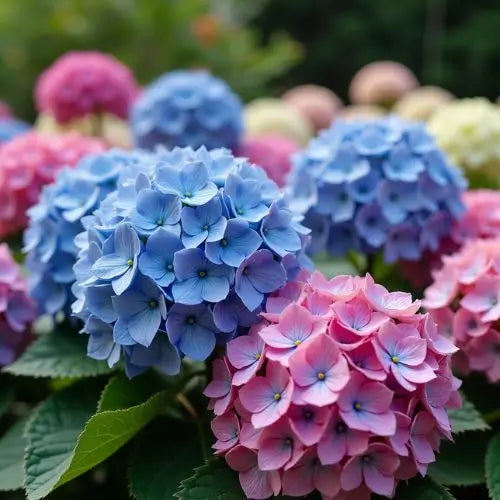 Combo Floral  Glicinias + Hortensia - Dúo Regalo de la Naturaleza