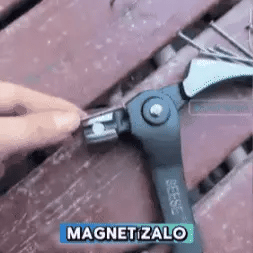 Martillo de acero forjado Multidireccional con Guía Magnética