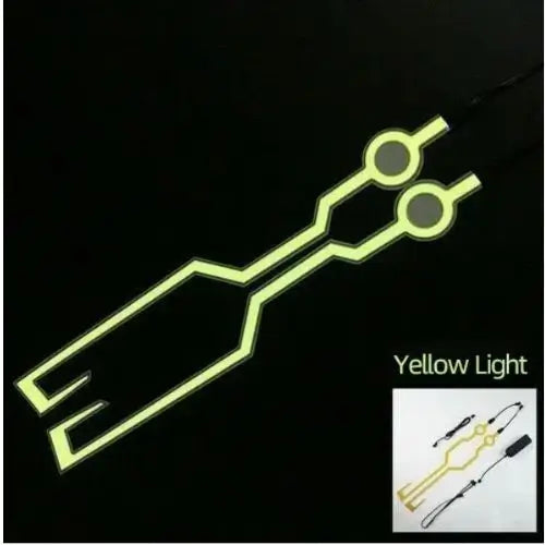 BrillaSeguro – Luces Reflectoras Para Casco "Todos Podrán Verte Con Estilo"