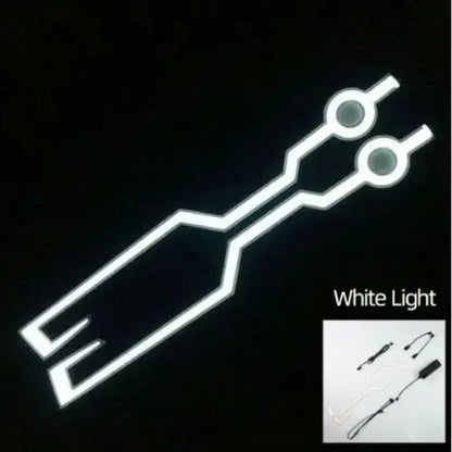 BrillaSeguro – Luces Reflectoras Para Casco "Todos Podrán Verte Con Estilo"