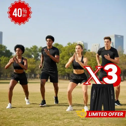 Pack x3 Shorts Unisex CoolMotion – Frescura + Movimiento