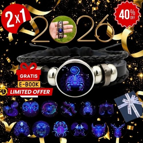 2X1 Amuleto de Energía Zodiacal, símbolo de intención y nuevos comienzos! 2026