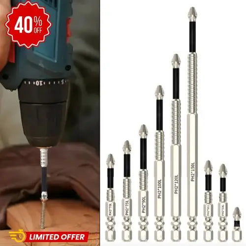AjustaFácil - Set de Puntas Magnéticas Para Taladro