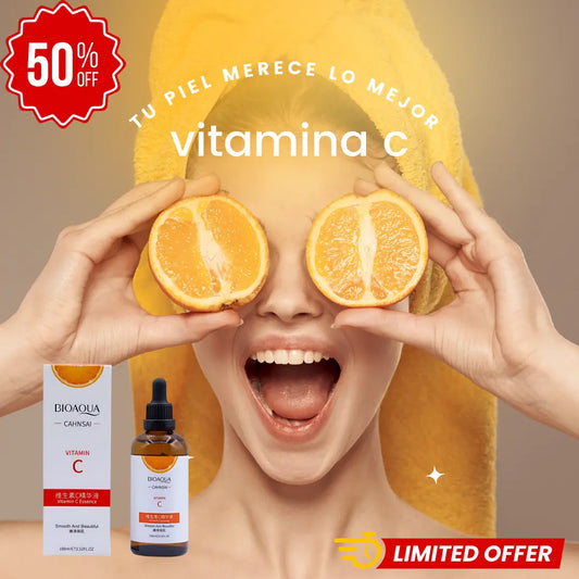 Suero de Vitamina C -  Hidrata, Reduce Manchas y Unifica Tono de la Piel